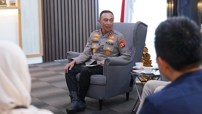 Kapolda Sumatera Selatan Irjen Sandi Nugroho