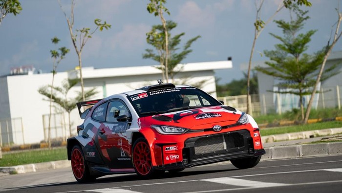 kejurnas sprint rally 2026 toyota gazoo racing indonesia ryan nirwan adi indiarto