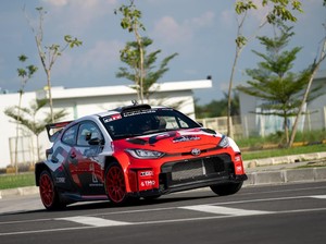 Toyota Gazoo Racing Indonesia Jawara Seri Perdana Kejurnas Sprint Rally
