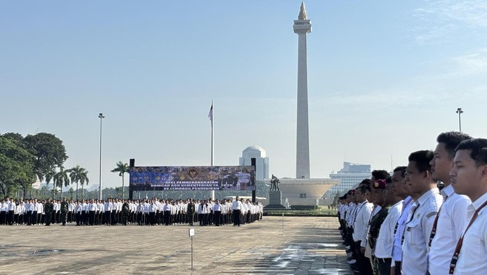Kemhan Lepas 2.019 ASN Ikut Pelatihan Komcad 1,5 Bulan