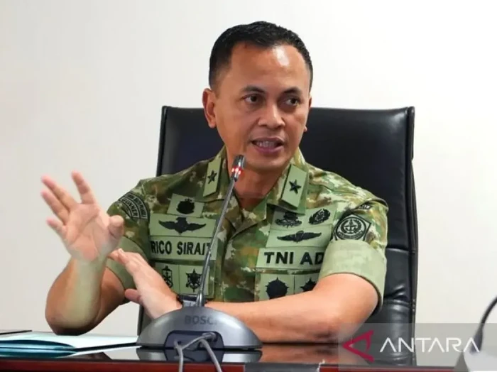 Kepala Biro Hubungan Masyarakat dan Informasi Pertahanan Sekretaris Jenderal Kementerian Pertahanan Brigadir Jenderal TNI Rico Ricardo Sirait. (ANTARA/HO-Biro Humas dan Ifohan Sekretariat Jenderal Kemhan RI/pri.)
