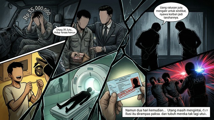 Komik Crime Story Kasus Sindikat Ginjal