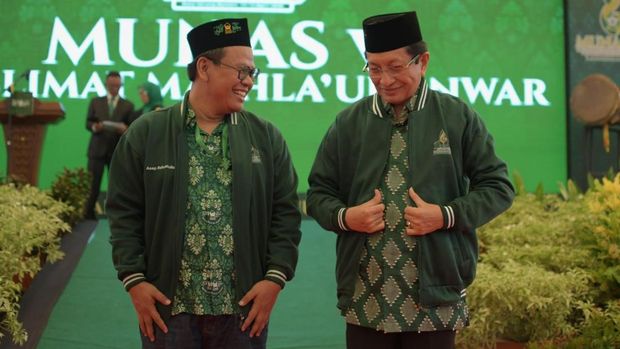 Menag RI, Nasaruddin Umar membuka Muktamar XXI Mathla'ul Anwar. (dok.istimewa)