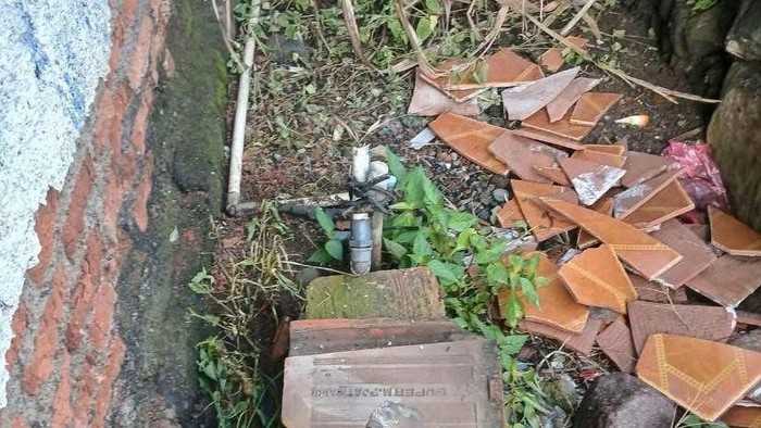 Meteran yang diduga dicuri di Indramayu