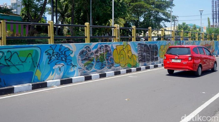 Mural di Gubeng kembali jadi sasaran vandalisme
