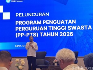 Kemdiktisaintek Buka Program Penguatan PTS 2026, Bantuan hingga Rp 650 Juta