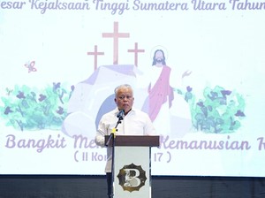 Rayakan Hari Paskah, Ini Pesan Kejati Sumut