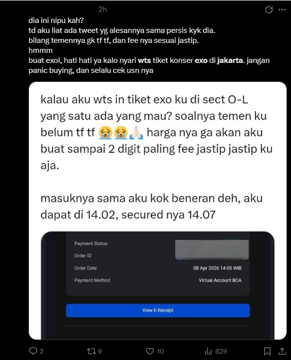 Reseller Tiket EXO EXhOrizon Jakarta 2026