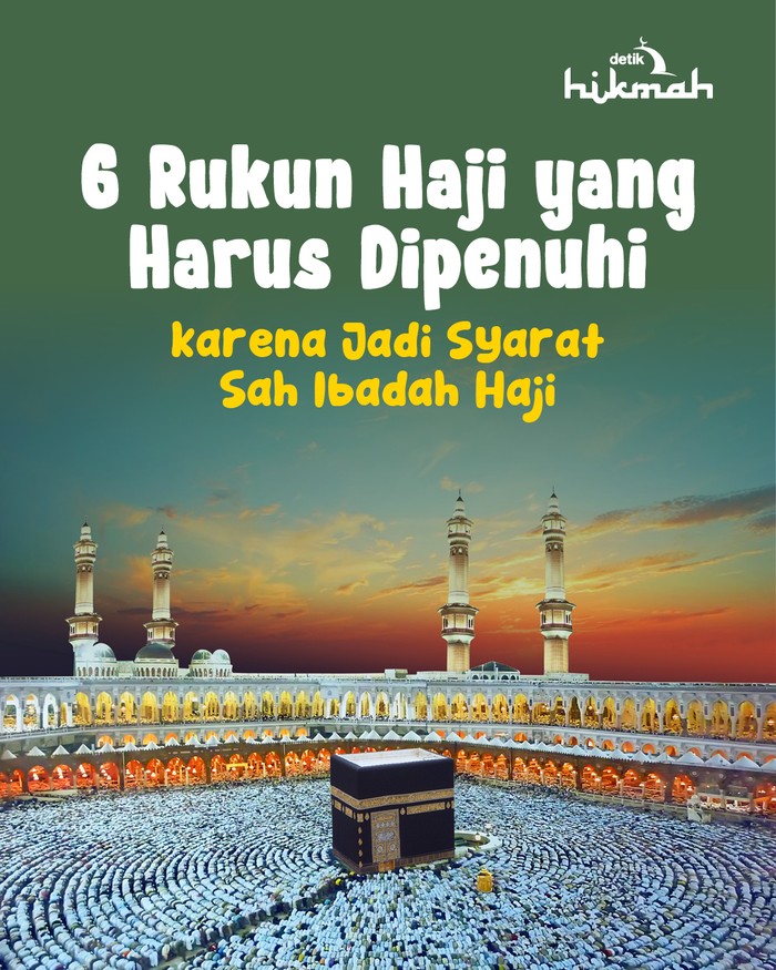 Infografis Rukun Haji