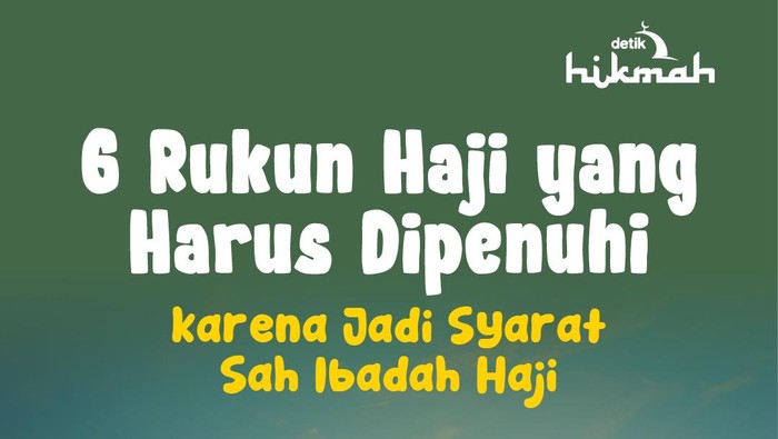 Infografis Rukun Haji