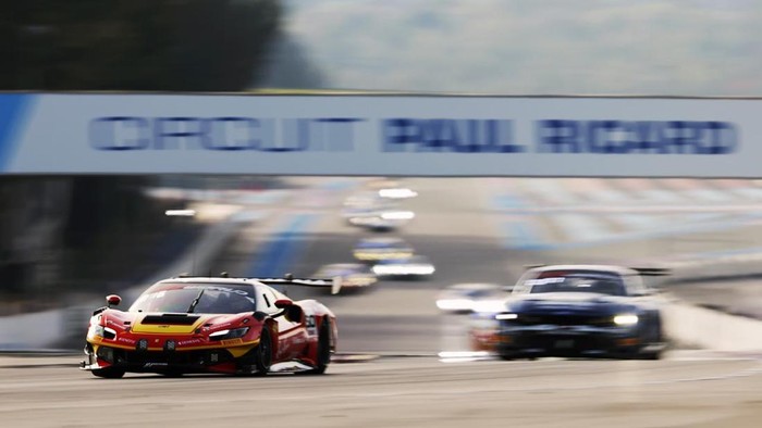 Sean Gelael dan AF Corse 50 cuma finis ke-12 di Paul Ricard.