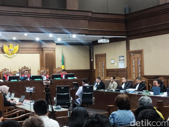 Sidang kasus Chormebook, Senin, 13 April 2026. (Mulia Budi/detikcom)