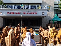 Suasana Kantor Pemkab Tulungagung Setelah Bupati Kena OTT KPK