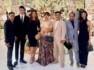 Tak Tampil di Pelaminan, Gaya Tamara Bleszynski Curi Atensi di Nikahan Rassya