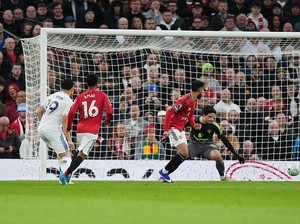 MU Vs Leeds: Setan Merah Tertinggal 0-2 di Babak Pertama