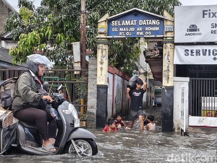 Banjir di Derwati Bandung