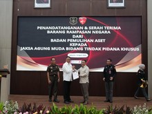 BPA Serahkan Aset Rampasan Kasus Korupsi ke Jampidsus untuk Operasional