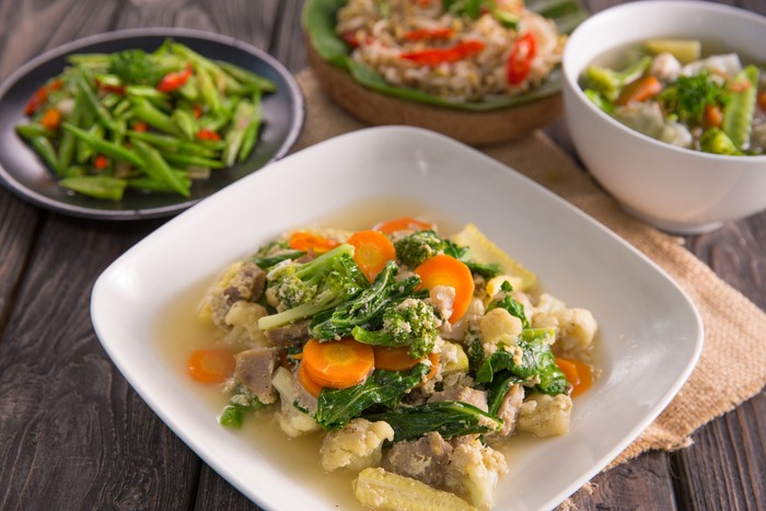 Capcay Sayur Kuah Kental