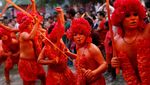 Festival Lal Kach Warnai Perayaan Tahun Baru Bengali