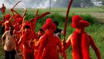 Festival Lal Kach Warnai Perayaan Tahun Baru Bengali