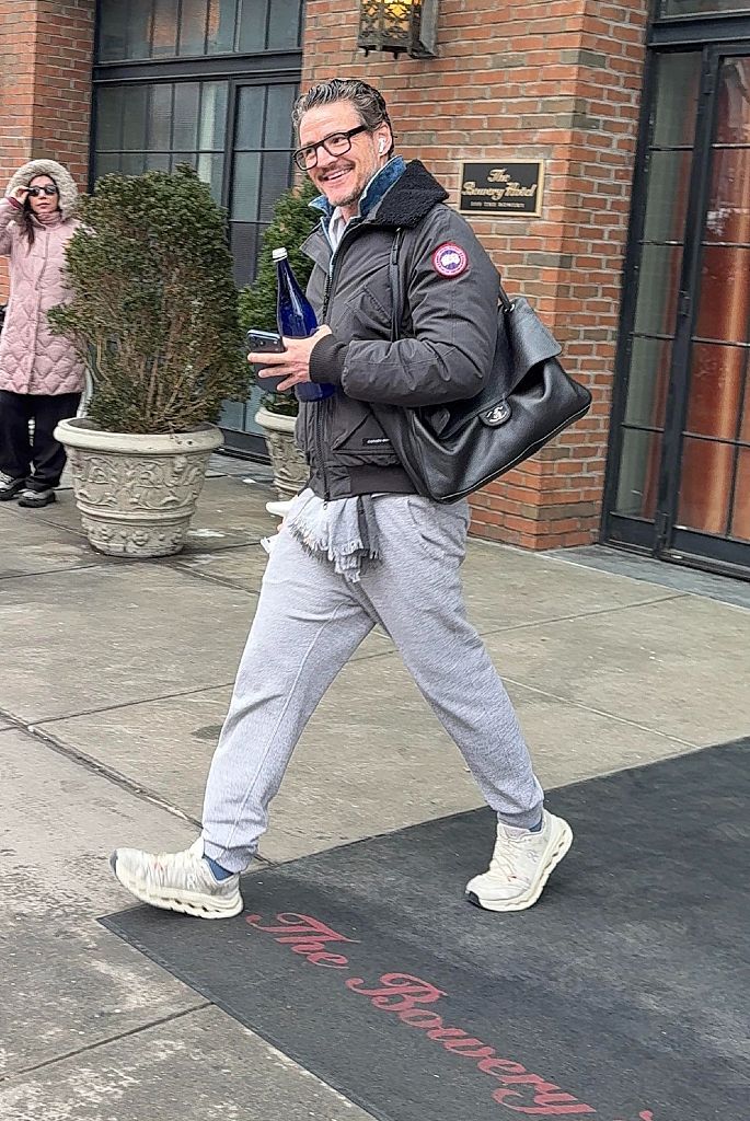 NEW YORK, NY - FEBRUARY 15: Pedro Pascal is seen out and about on February 15, 2026 in New York, New York. (Photo by MEGA/GC Images)