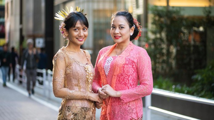 Ilustrasi kebaya.