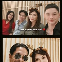 Bersama kakaknya, Teuku Rassya, Kenzou terlihat ikut mendampingi Tamara di acara ulang tahunnya pada Desember 2025. Kenakan kemeja hitam, paras ganteng Kenzou curi atensi. Foto: Instagram/@tamarableszynskiofficial