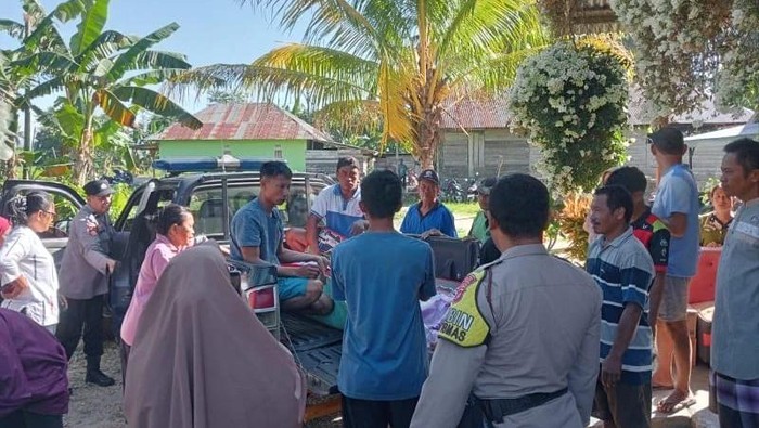 Pria berinisial BO ditemukan tewas di kebun di Konawe, Sultra, dengan luka di kepala.