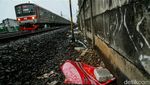 Kondom Berserakan di Rel Jatinegara, Diduga Jadi Lokasi Prostitusi