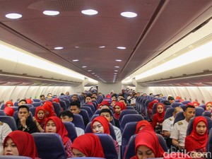 Layani Penerbangan Haji Global, Lion Air Terbangkan 198 Awak Kabin