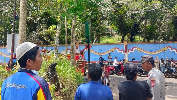 Lokasi tewasnya Endang, akibat tersengat listrik di Garut