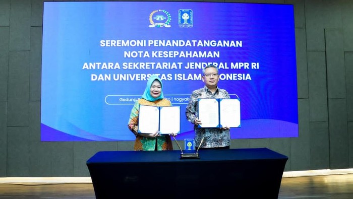 MPR & UII Jalin Kerja Sama Dukung Penguatan Kajian Konstitusi