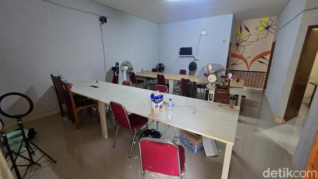 Penampakan resort yang menjadi tempat aktivitas siber ilegal WNA di Sukabumi