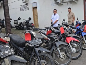 Pelaku Curanmor di Madiun Dibekuk Usai Gasak Motor Keluarga TNI