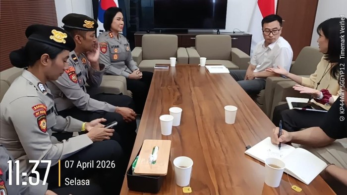 Polda Bali Bertemu Konsulat Korsel
