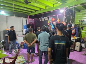 Polda Riau Geledah Rumah Bandar Narkoba di Rohil yang Sempat Didemo Warga