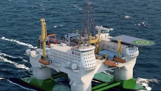 China Bangun 'Pulau Terapung' Raksasa 30 Lantai di Tengah Laut