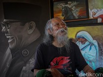 Leganya Seniman Mbah Kibar Utang Ratusan Juta Lunas Berkat Lukisan