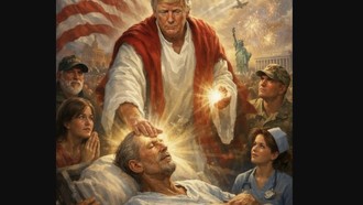 Jadi 'Yesus' di Gambar AI, Trump Dikecam Netizen dan Pendukungnya
