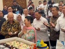 Didit Prabowo Rayakan Langsung Ultah Titiek Soeharto ke-67 di DPR