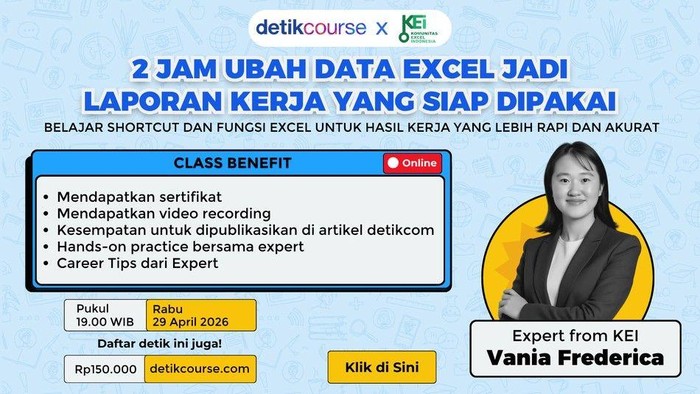 2 Jam Ubah Data Excel