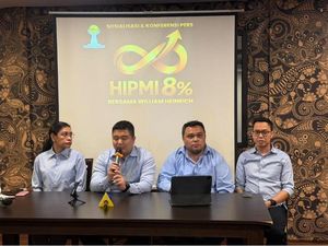 William Heinrich Usung Gagasan HIPMI 8% Perkuat Visi Presiden Prabowo