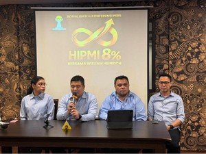 William Heinrich Usung Gagasan HIPMI 8% Perkuat Visi Presiden Prabowo