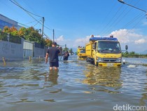 Banjir Rendam Jalan Raya Sapan, Aktivitas Warga Terganggu