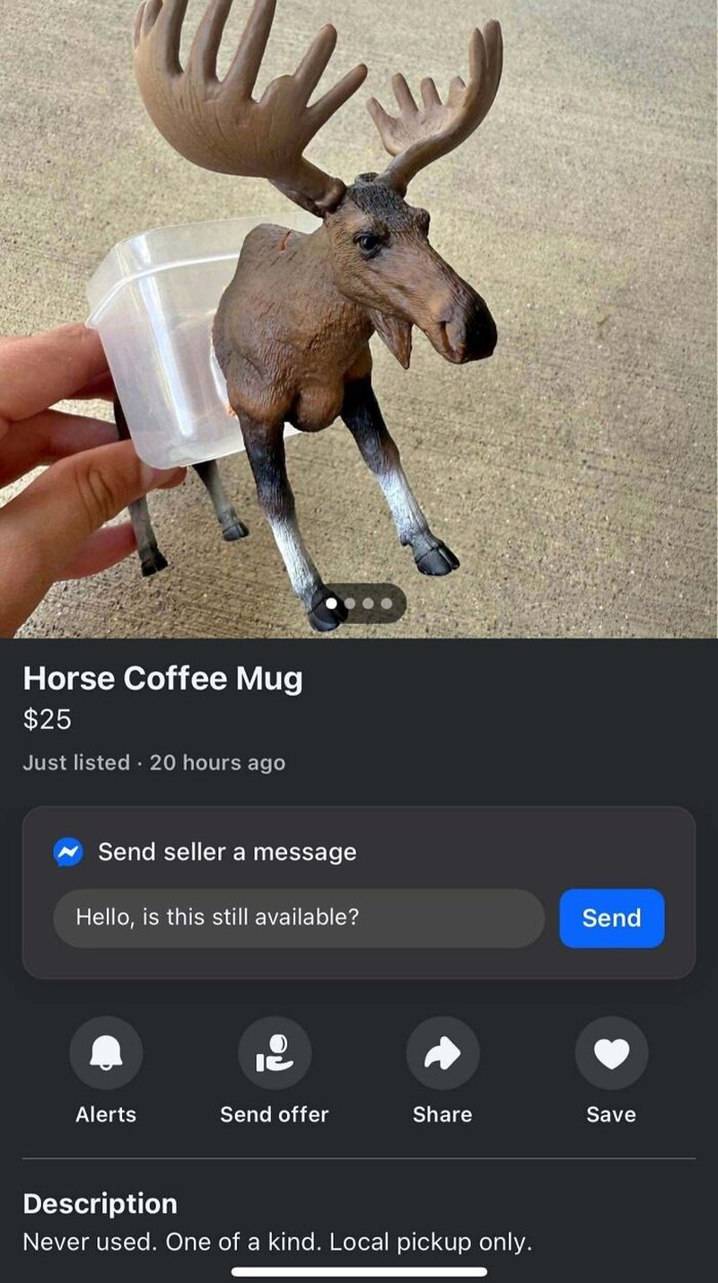 Barang Aneh di Facebook Marketplace