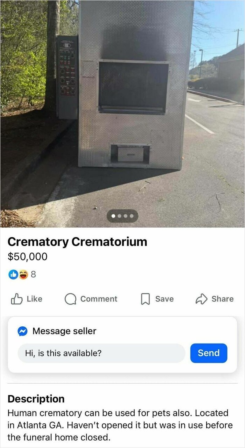 Barang Aneh di Facebook Marketplace