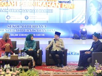 Gus Fawait Dorong Kolaborasi Cegah Pernikahan Dini, Najelaa Shihab Apresiasi