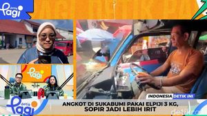 Video: Angkot di Sukabumi Pakai Elpiji 3 Kg, Sopir Jadi Lebih Irit