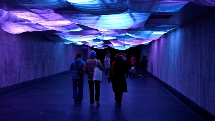 Festival Seni Cahaya Hidupkan Malam di Trencin