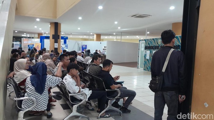 Foto: Suasana Rabu Walk-in Interview Pemkot Medan. (Rechtin Hani Ritonga/detikSumut)